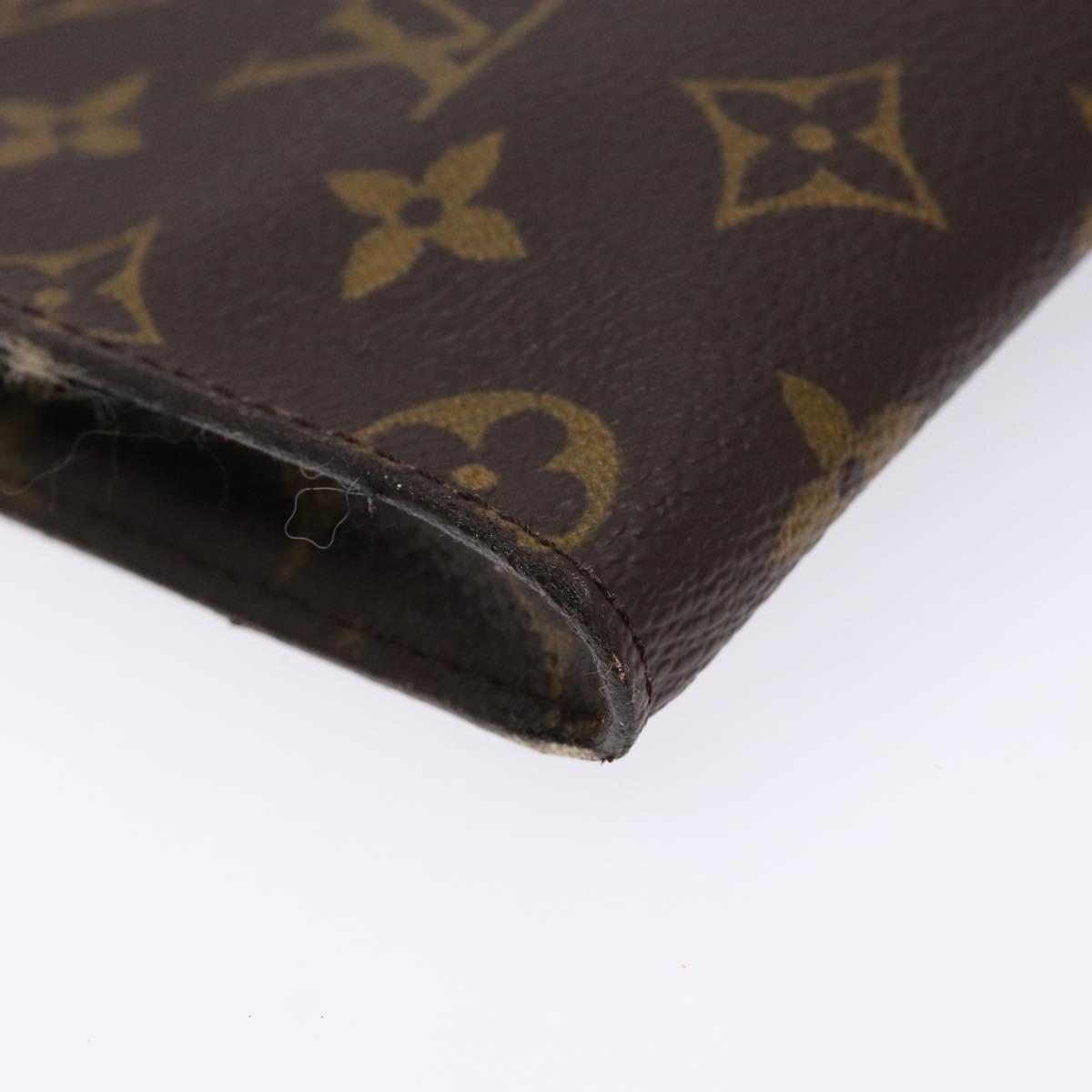 LOUIS VUITTON Monogram Bucket PM Accessory Pouch LV Auth sw1440