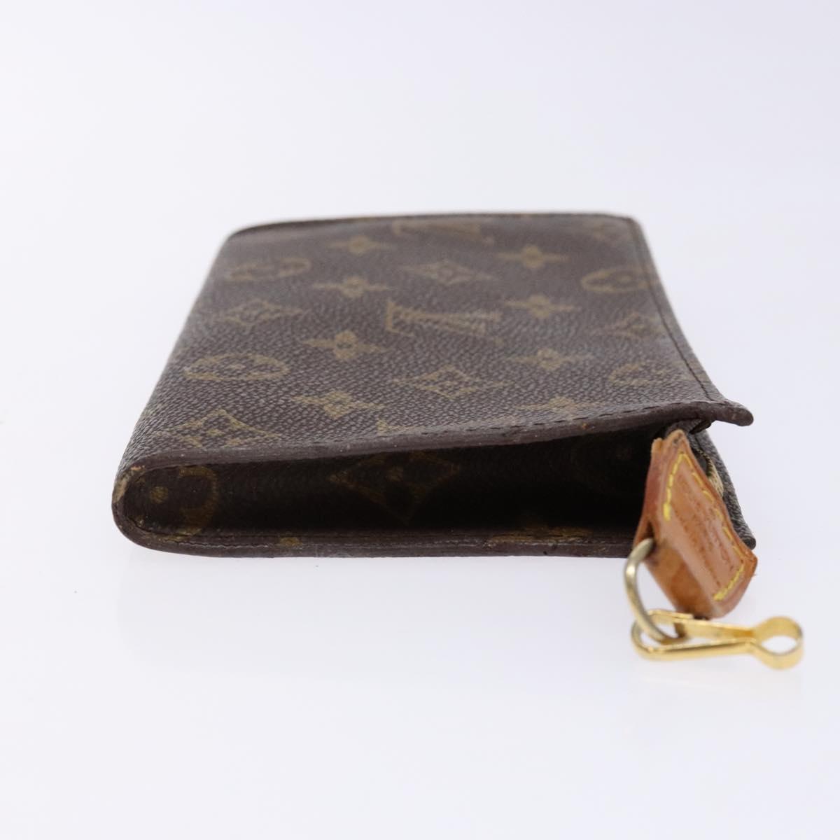 LOUIS VUITTON Monogram Bucket GM Accessory Pouch LV Auth sw1448