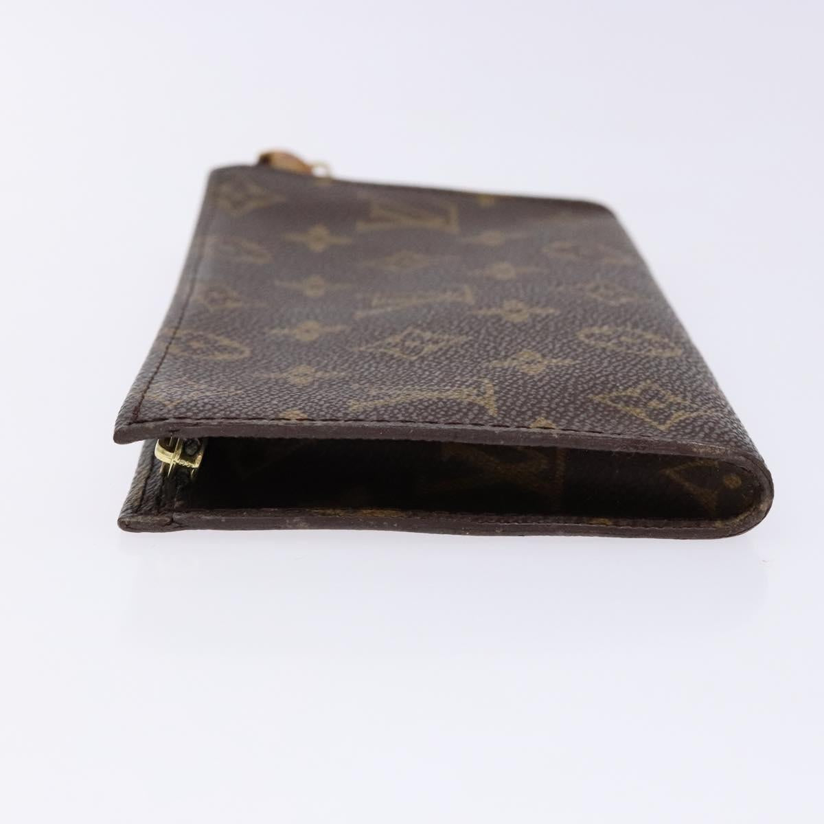 LOUIS VUITTON Monogram Bucket GM Accessory Pouch LV Auth sw1448