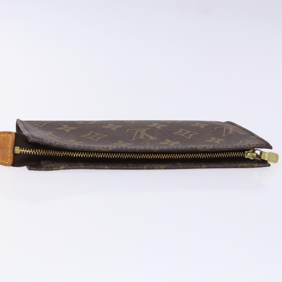 LOUIS VUITTON Monogram Bucket GM Accessory Pouch LV Auth sw1448
