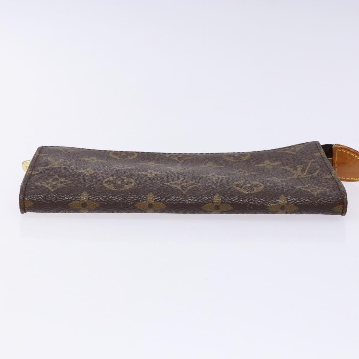 LOUIS VUITTON Monogram Bucket GM Accessory Pouch LV Auth sw1448