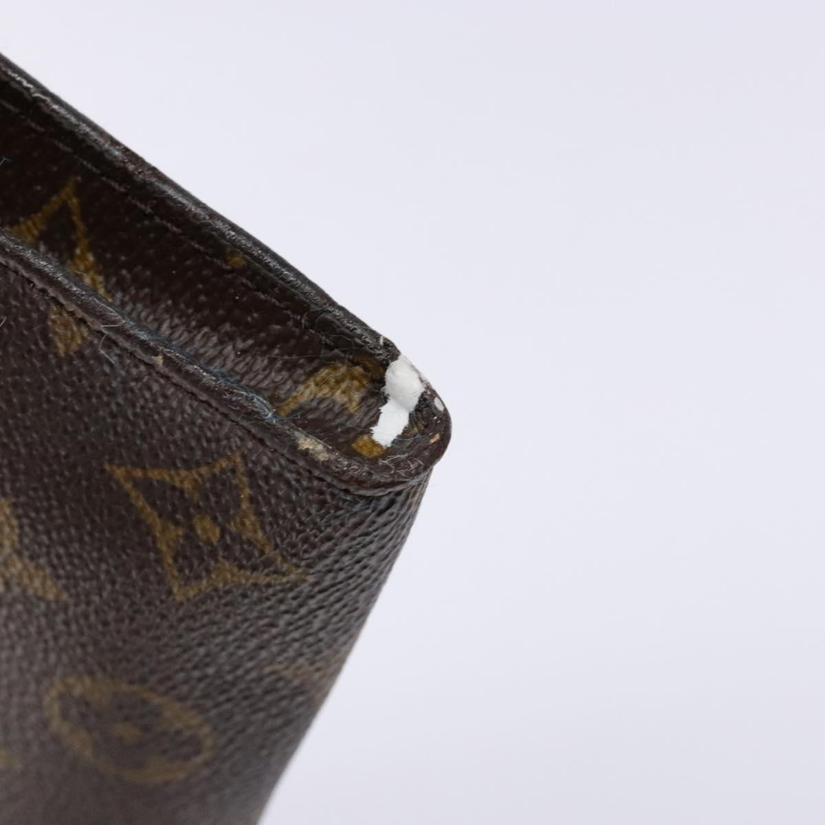 LOUIS VUITTON Monogram Bucket GM Accessory Pouch LV Auth sw1449