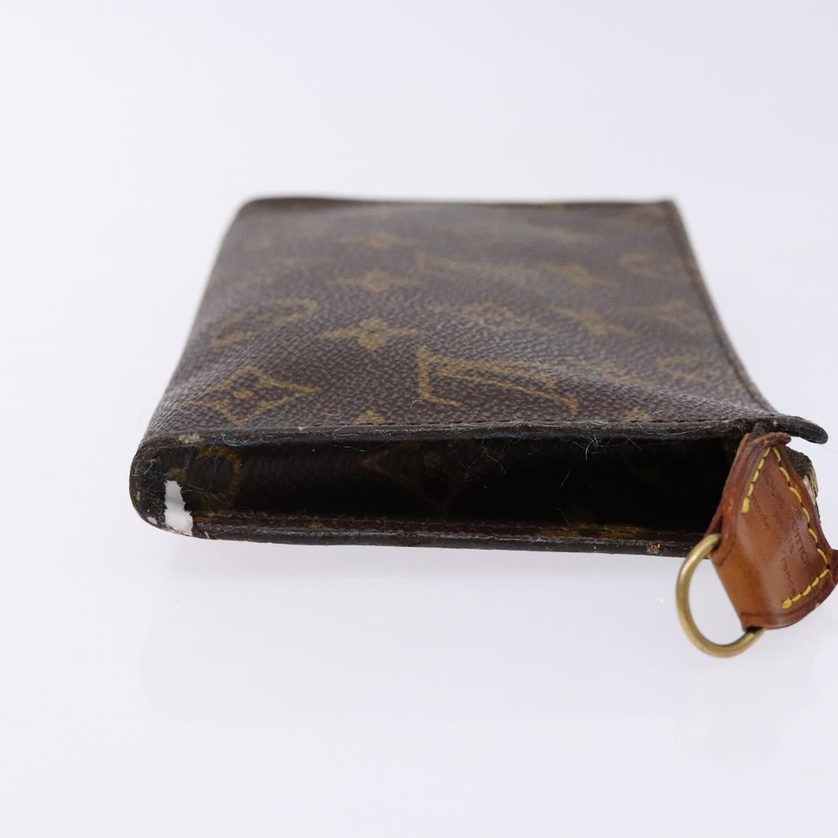 LOUIS VUITTON Monogram Bucket GM Accessory Pouch LV Auth sw1449