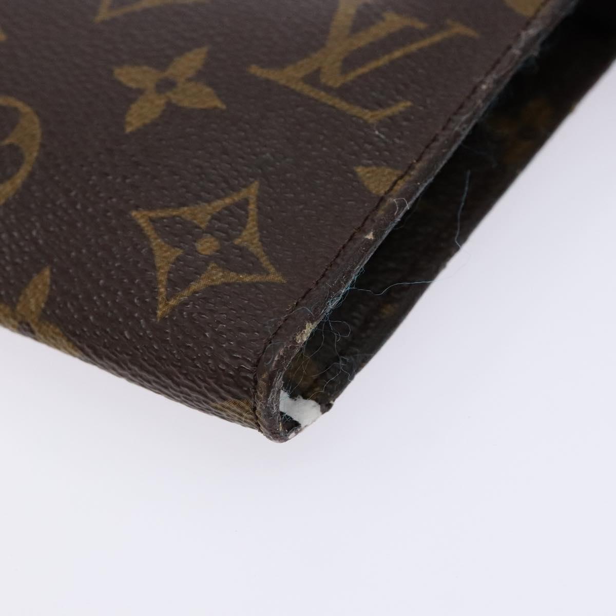 LOUIS VUITTON Monogram Bucket GM Accessory Pouch LV Auth sw1449