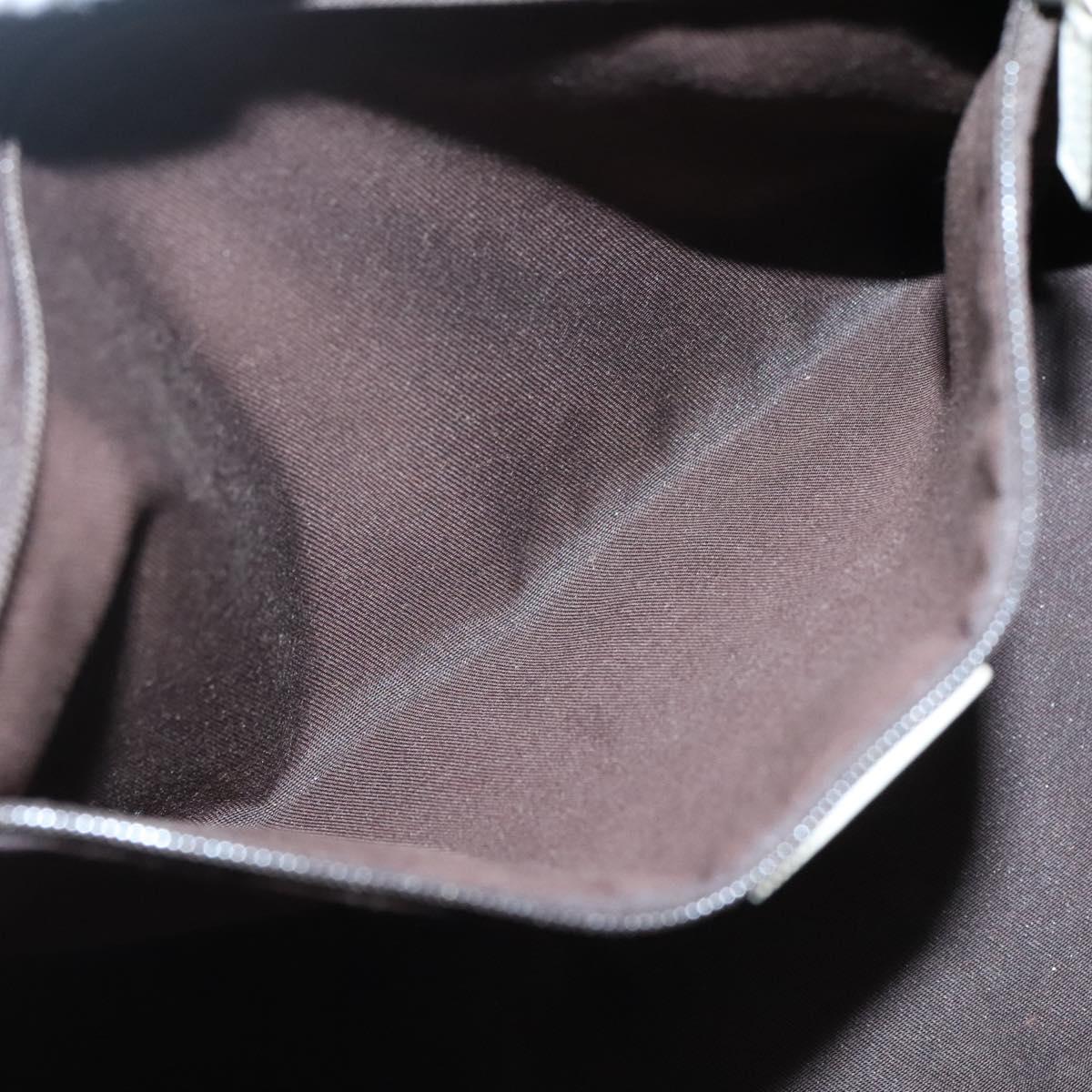 GUCCI GG Canvas Tote Bag Beige Gold 169946 Auth SW1470