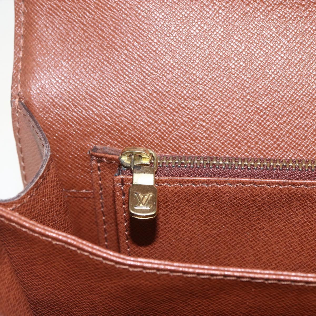 LOUIS VUITTON Monogram Raspail Shoulder Bag M51372 LV Auth SW1526A