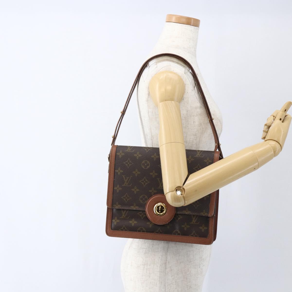 LOUIS VUITTON Monogram Raspail Shoulder Bag M51372 LV Auth SW1526A