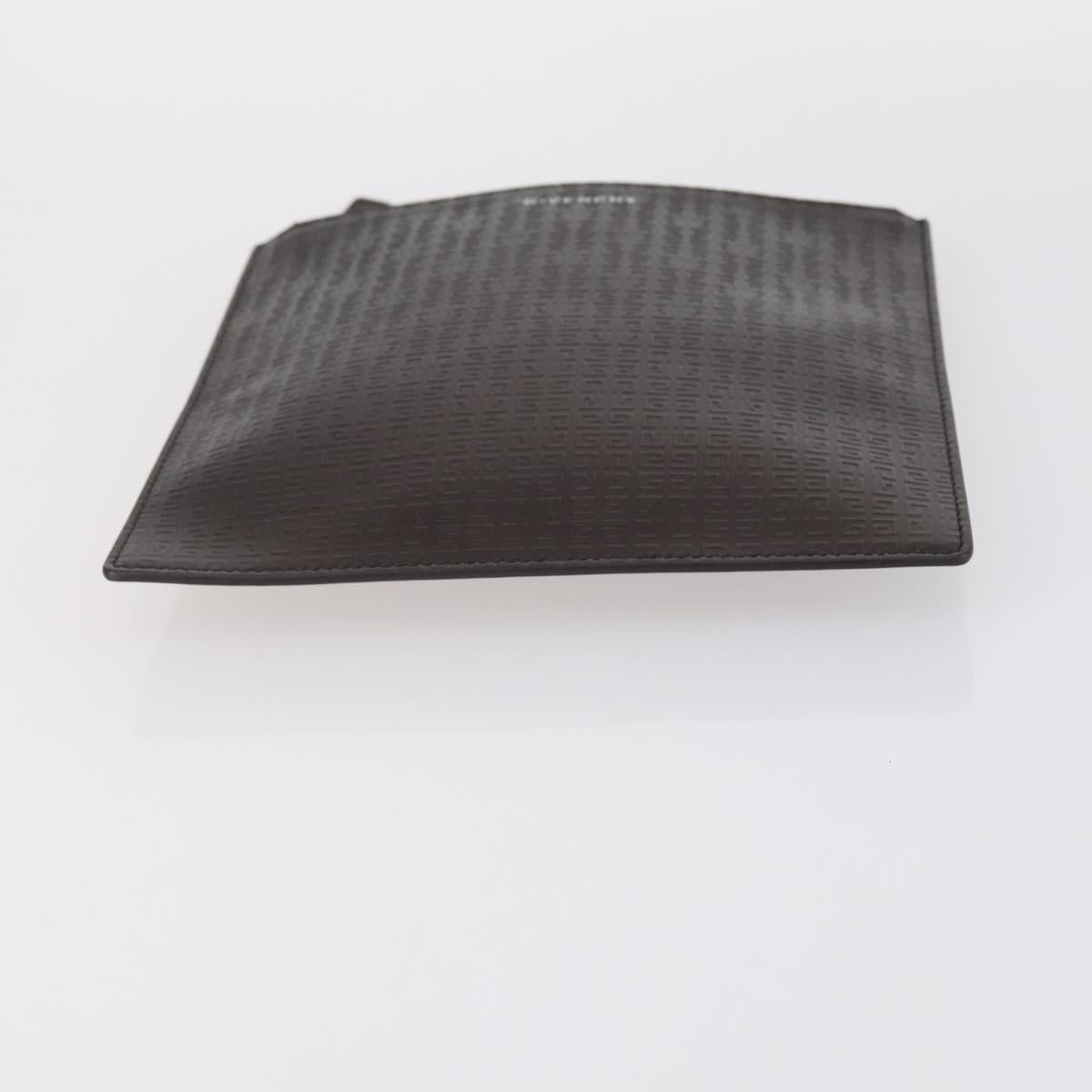 GIVENCHY Shoulder Bag Leather 2Set Black Auth SW1560