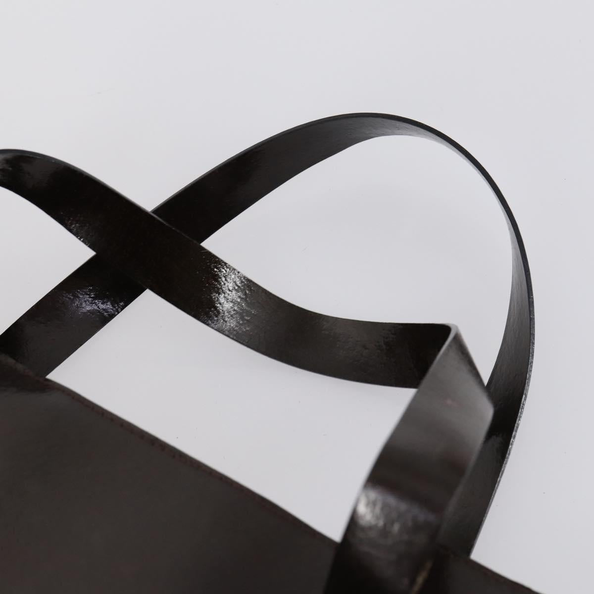 Chloe Gucci Hand Bag Leather 2Set Brown Auth SW1566