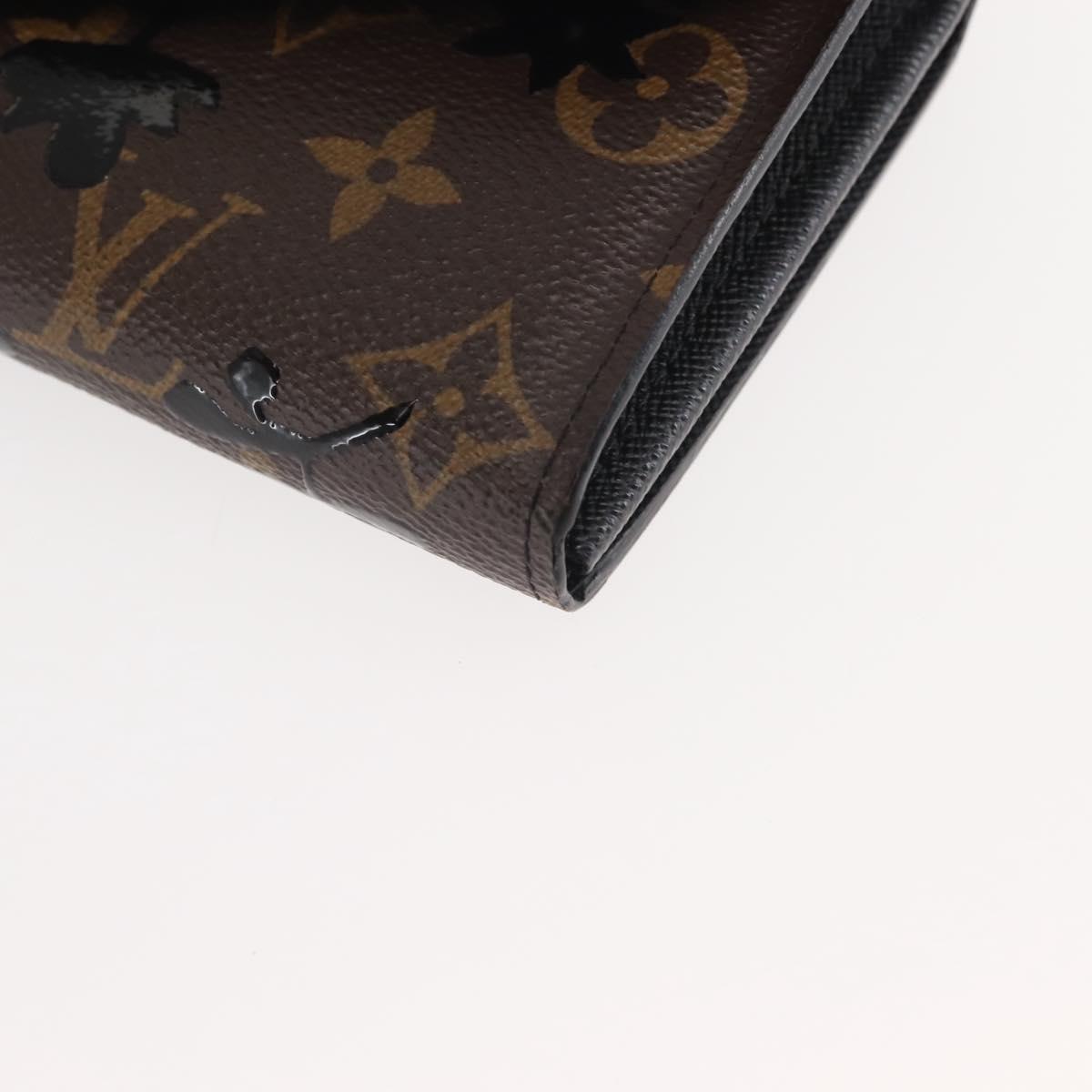 LOUIS VUITTON Monogram Blossom Portefeuille Sarah Long Wallet M62099 Auth sw1577