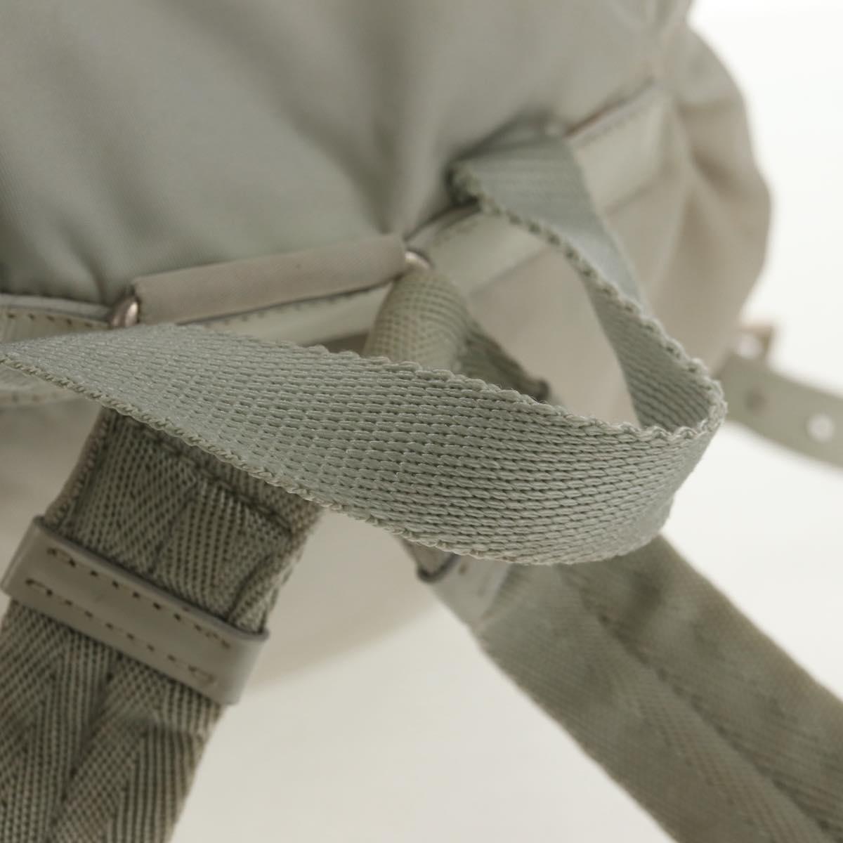 PRADA Backpack Nylon Gray Auth sw1586