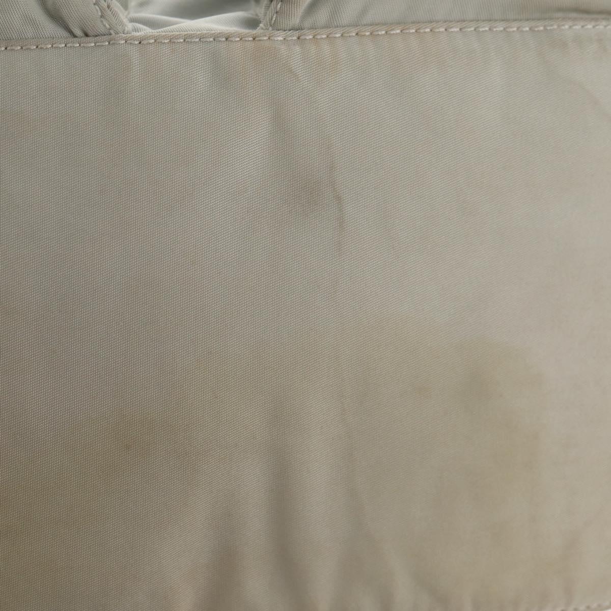 PRADA Backpack Nylon Gray Auth sw1586