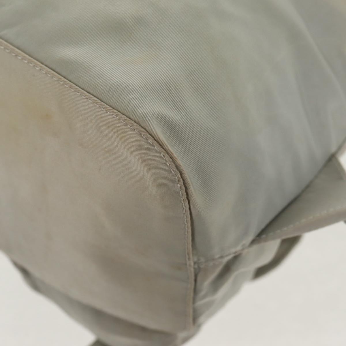 PRADA Backpack Nylon Gray Auth sw1586