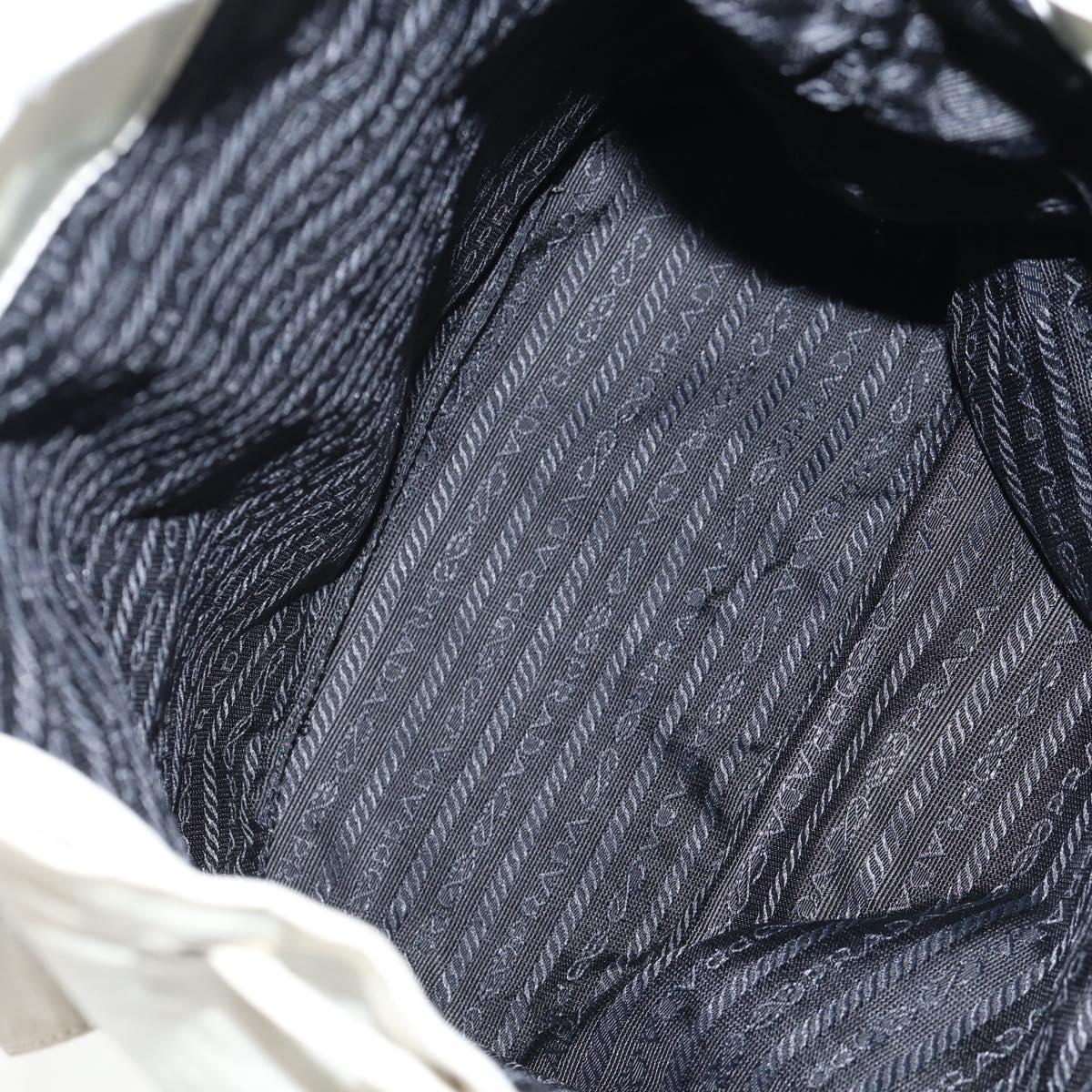 PRADA Backpack Nylon Gray Auth sw1586