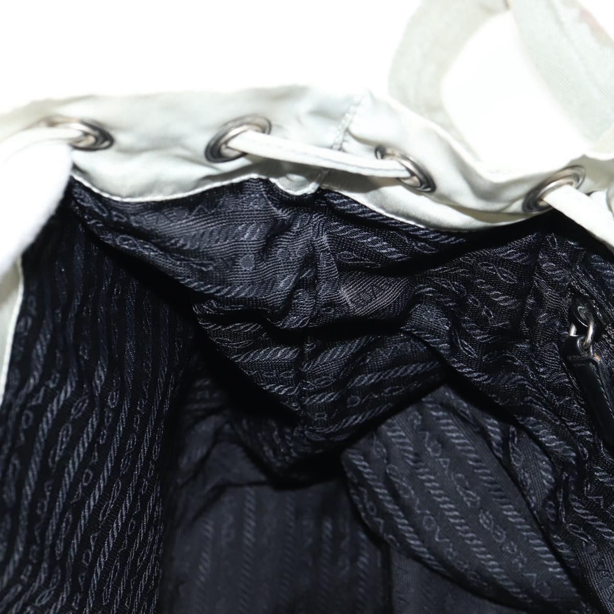 PRADA Backpack Nylon Gray Auth sw1586