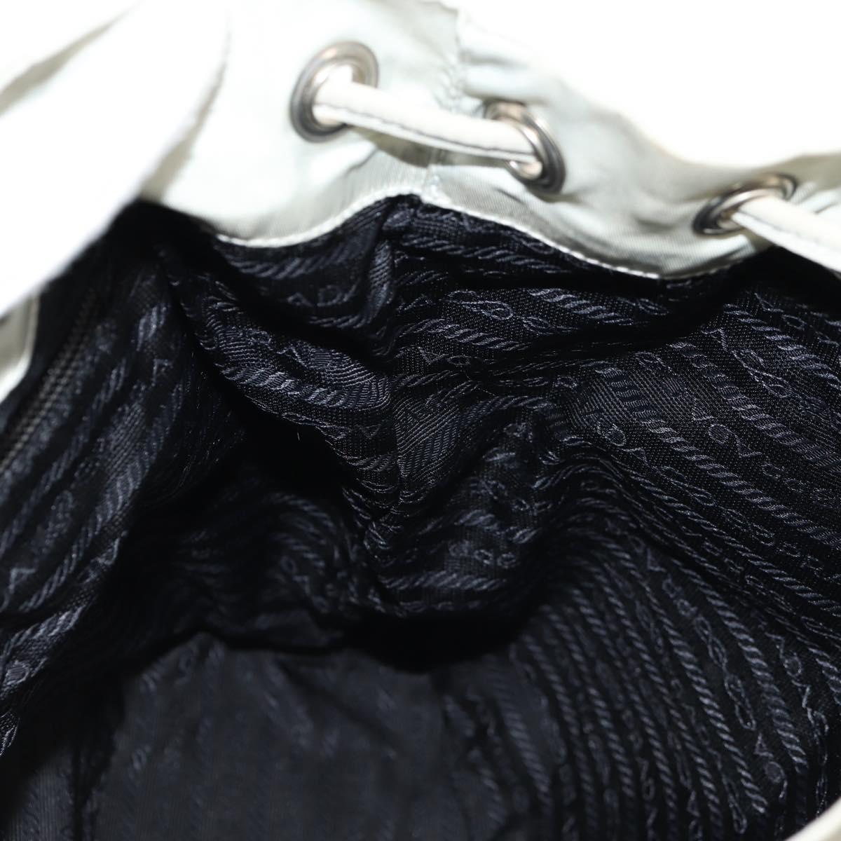 PRADA Backpack Nylon Gray Auth sw1586