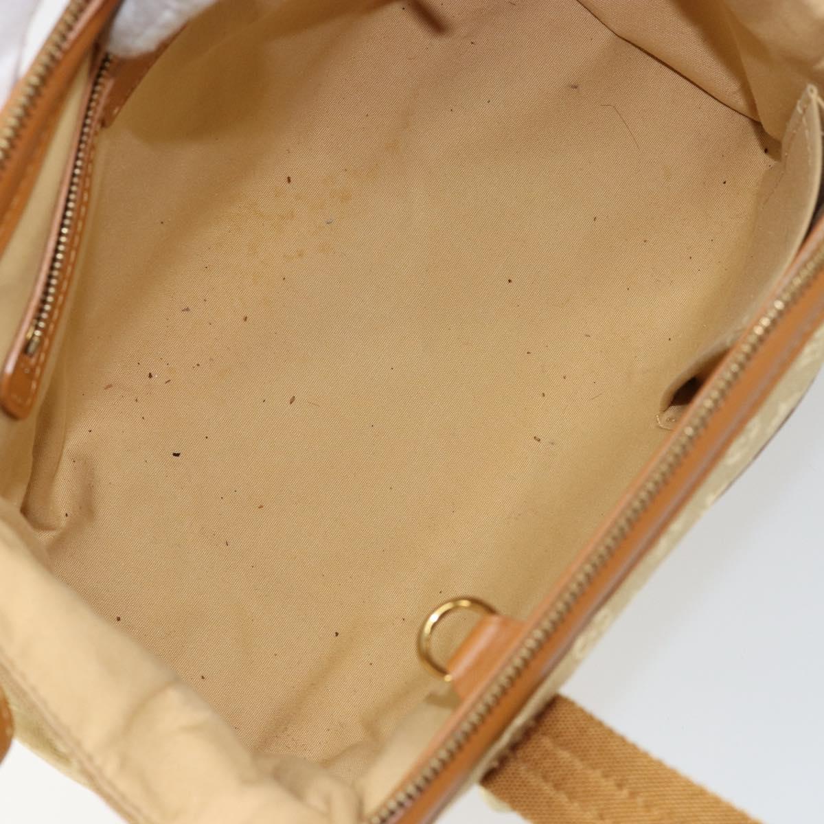 LOUIS VUITTON Monogram Mini Josephine PM Hand Bag Beige M92416 LV Auth sw1599
