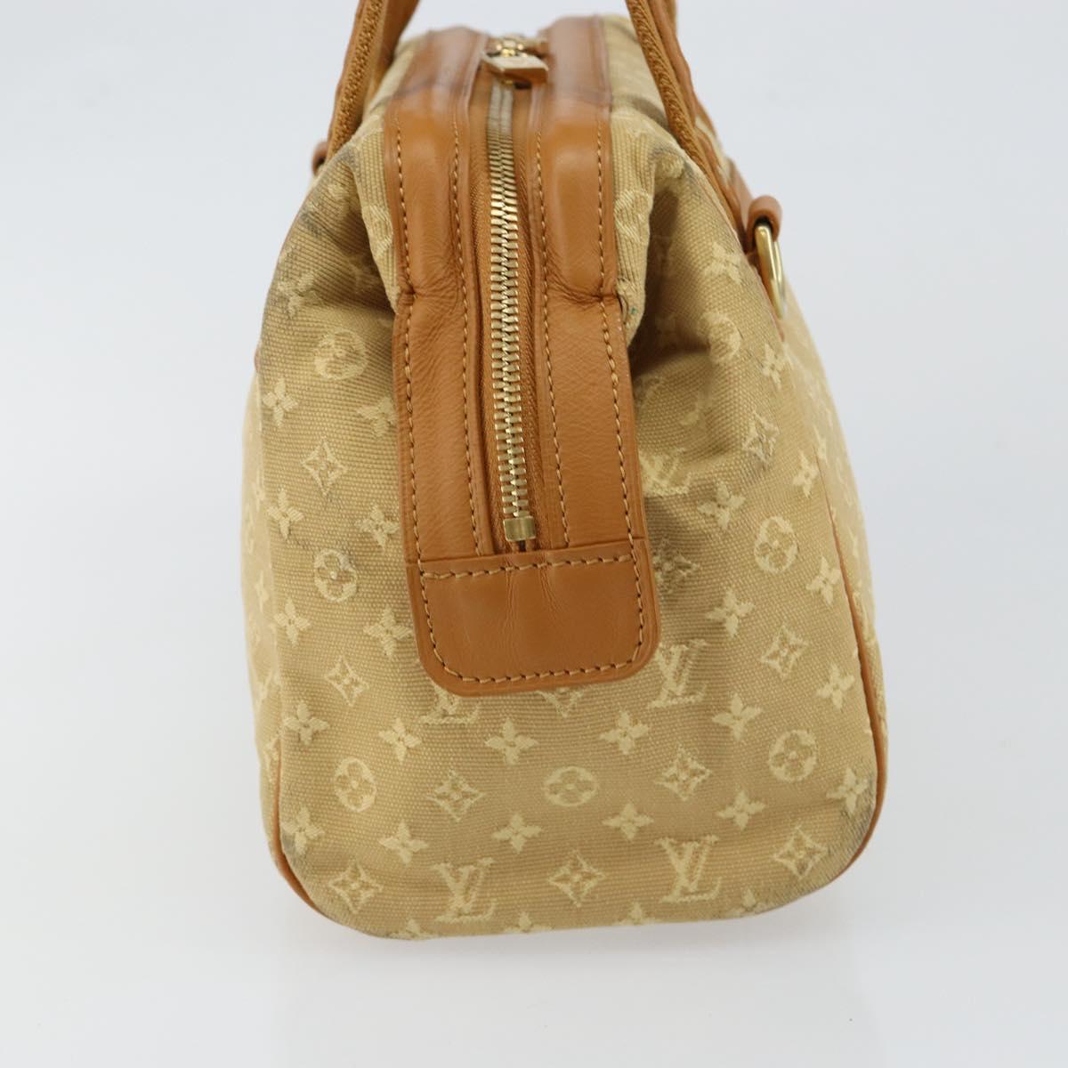 LOUIS VUITTON Monogram Mini Josephine PM Hand Bag Beige M92416 LV Auth sw1599