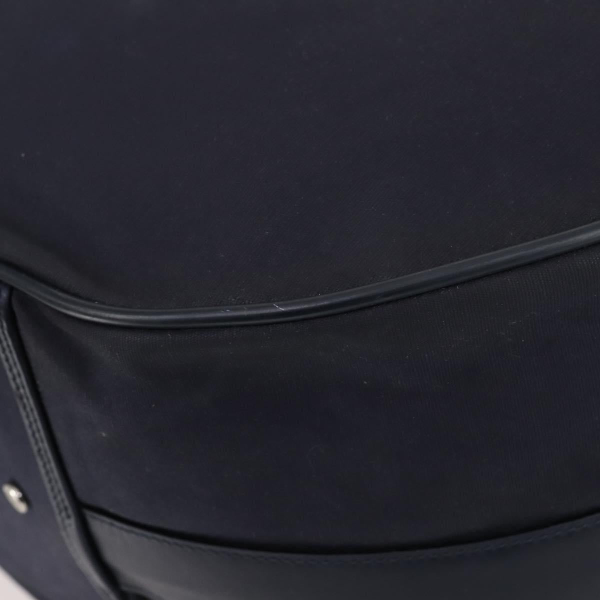 GUCCI travel Boston Bag Coated Canvas Navy Auth sw1600