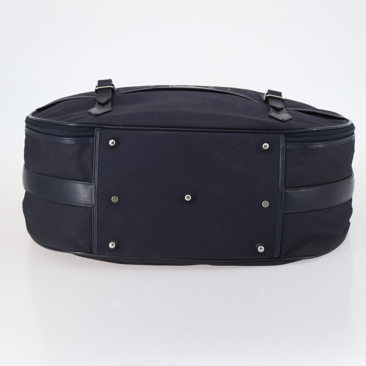 GUCCI travel Boston Bag Coated Canvas Navy Auth sw1600
