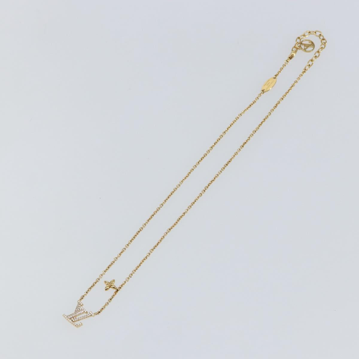 LOUIS VUITTON Necklace LV Iconic Necklace metal Gold M00596 LV Auth sw1606