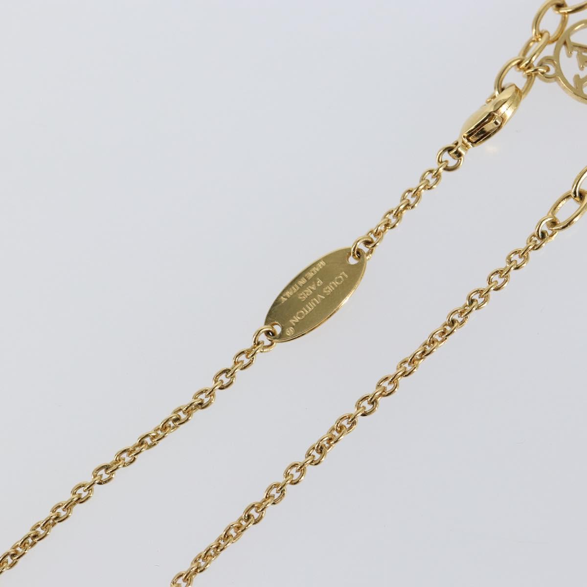 LOUIS VUITTON Necklace LV Iconic Necklace metal Gold M00596 LV Auth sw1606