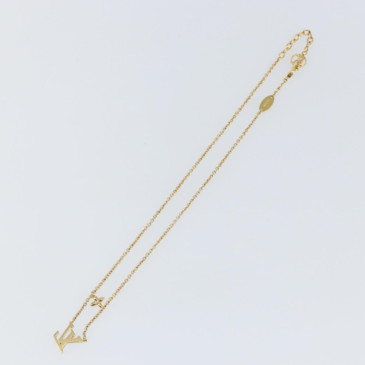LOUIS VUITTON Necklace LV Iconic Necklace metal Gold M00596 LV Auth sw1606