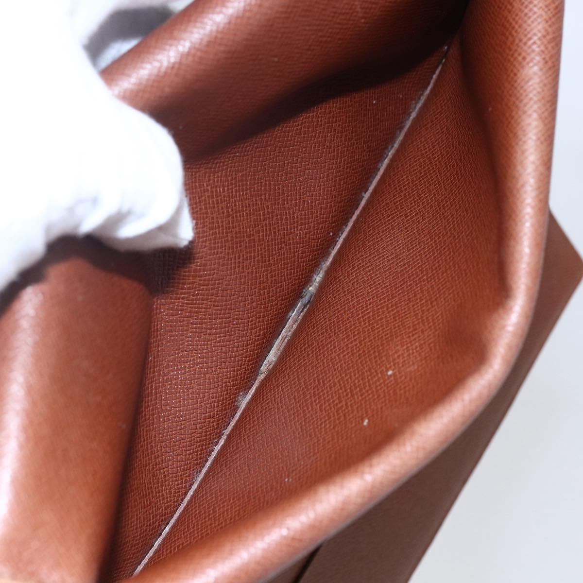 LOUIS VUITTON Monogram Porte Tresol International Wallet M61215 LV Auth sw1613