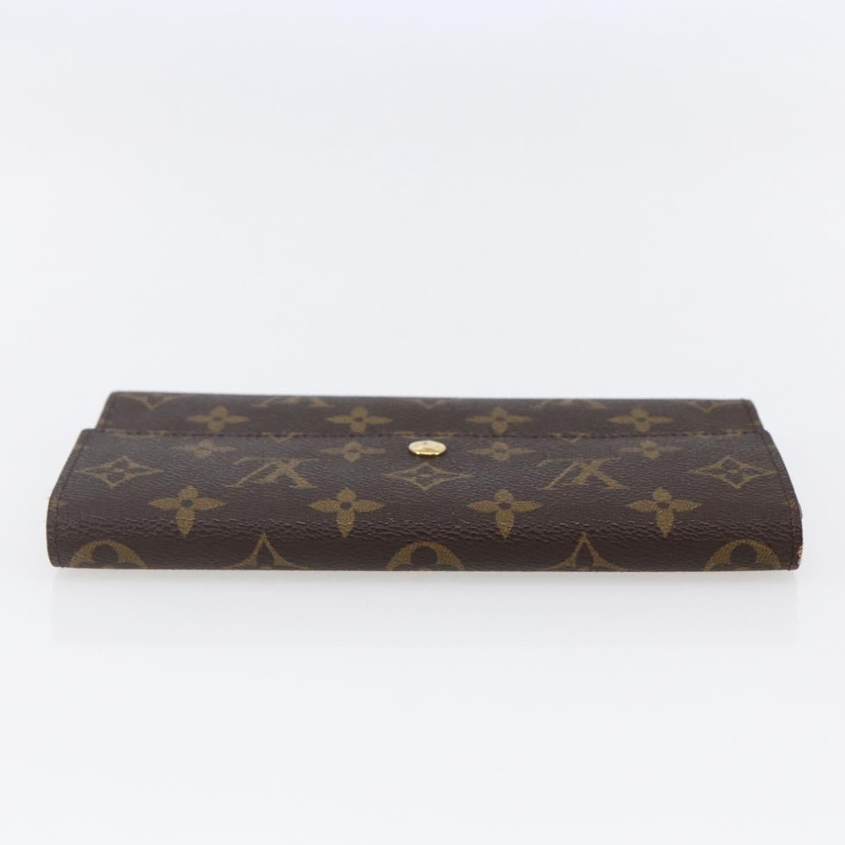 LOUIS VUITTON Monogram Porte Tresol International Wallet M61215 LV Auth sw1613