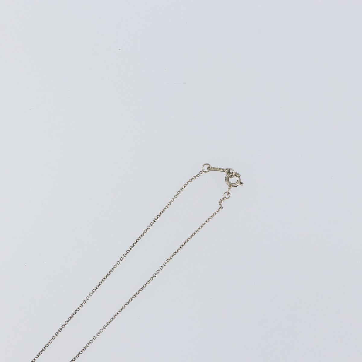 TIFFANY&Co. Crown of Hearts Medallion Necklace Ag925 Silver Auth SW1644