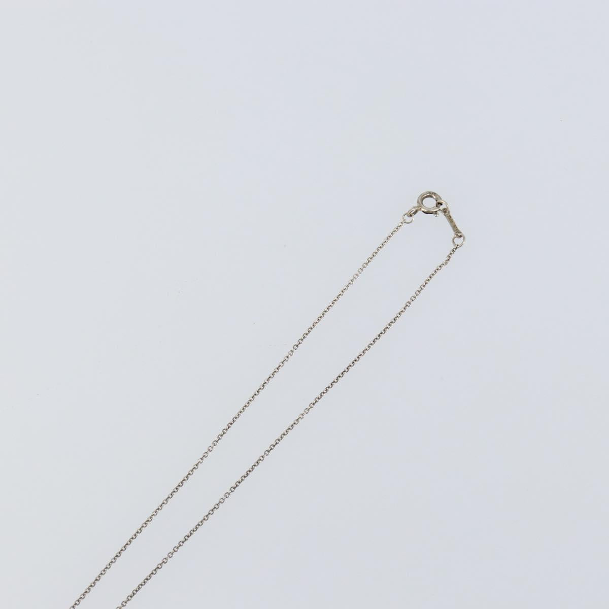 TIFFANY&Co. Crown of Hearts Medallion Necklace Ag925 Silver Auth SW1644