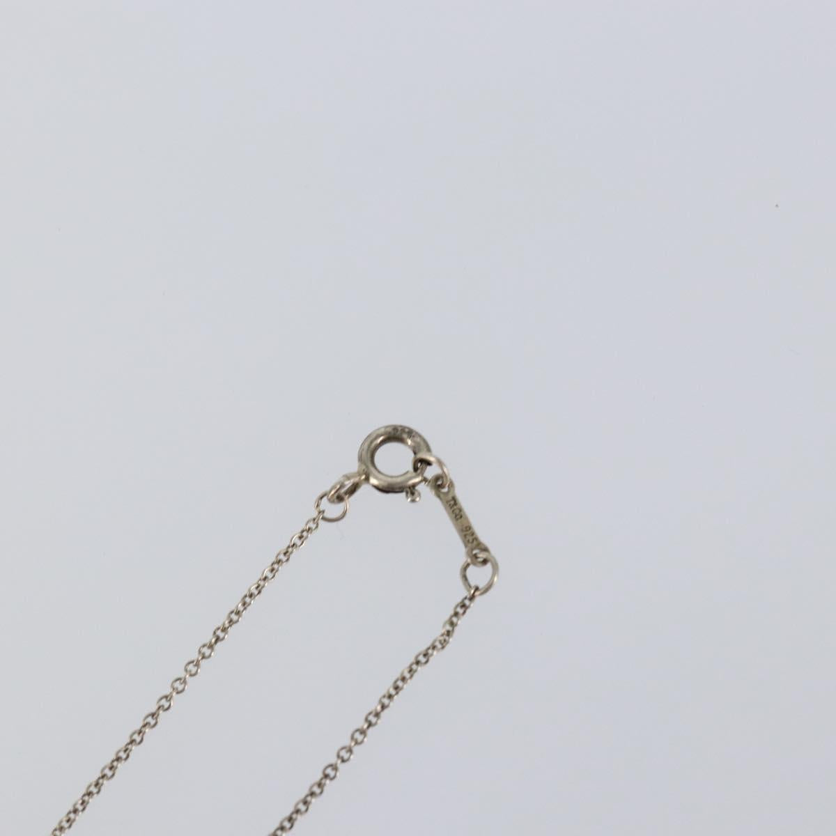 TIFFANY&Co. Crown of Hearts Medallion Necklace Ag925 Silver Auth SW1644