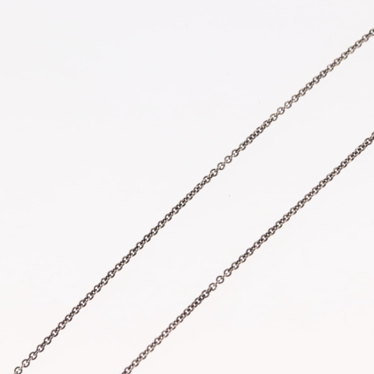 TIFFANY&Co. 1837 Concave Circle Necklace Ag925 Silver Auth SW1646