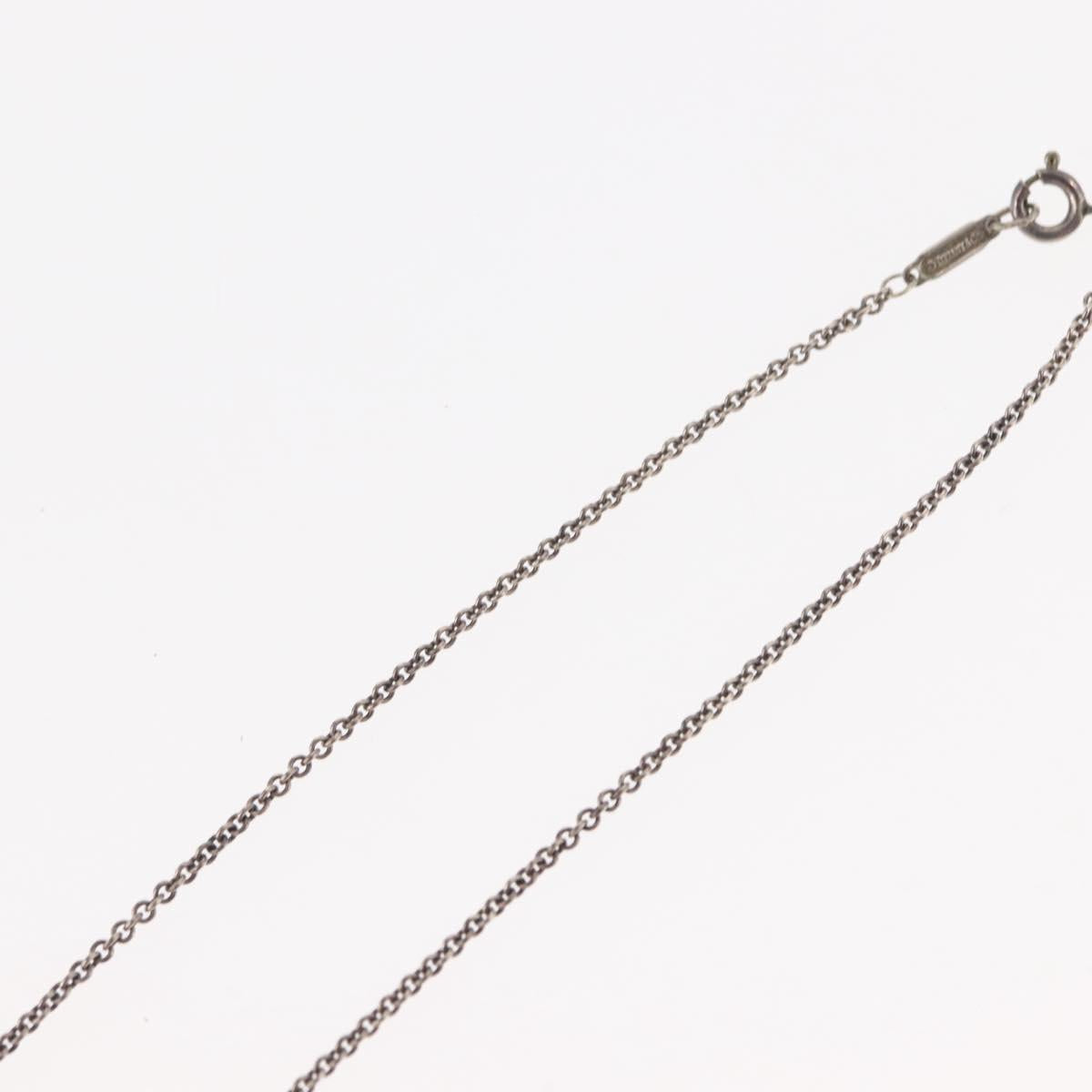 TIFFANY&Co. 1837 Concave Circle Necklace Ag925 Silver Auth SW1646