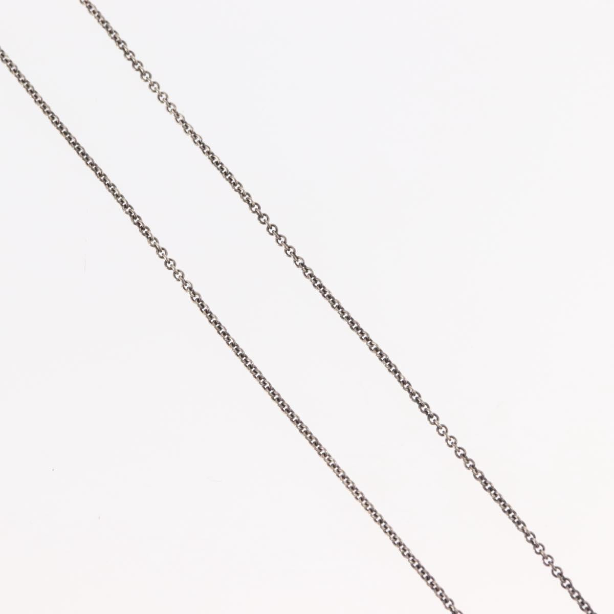 TIFFANY&Co. 1837 Concave Circle Necklace Ag925 Silver Auth SW1646