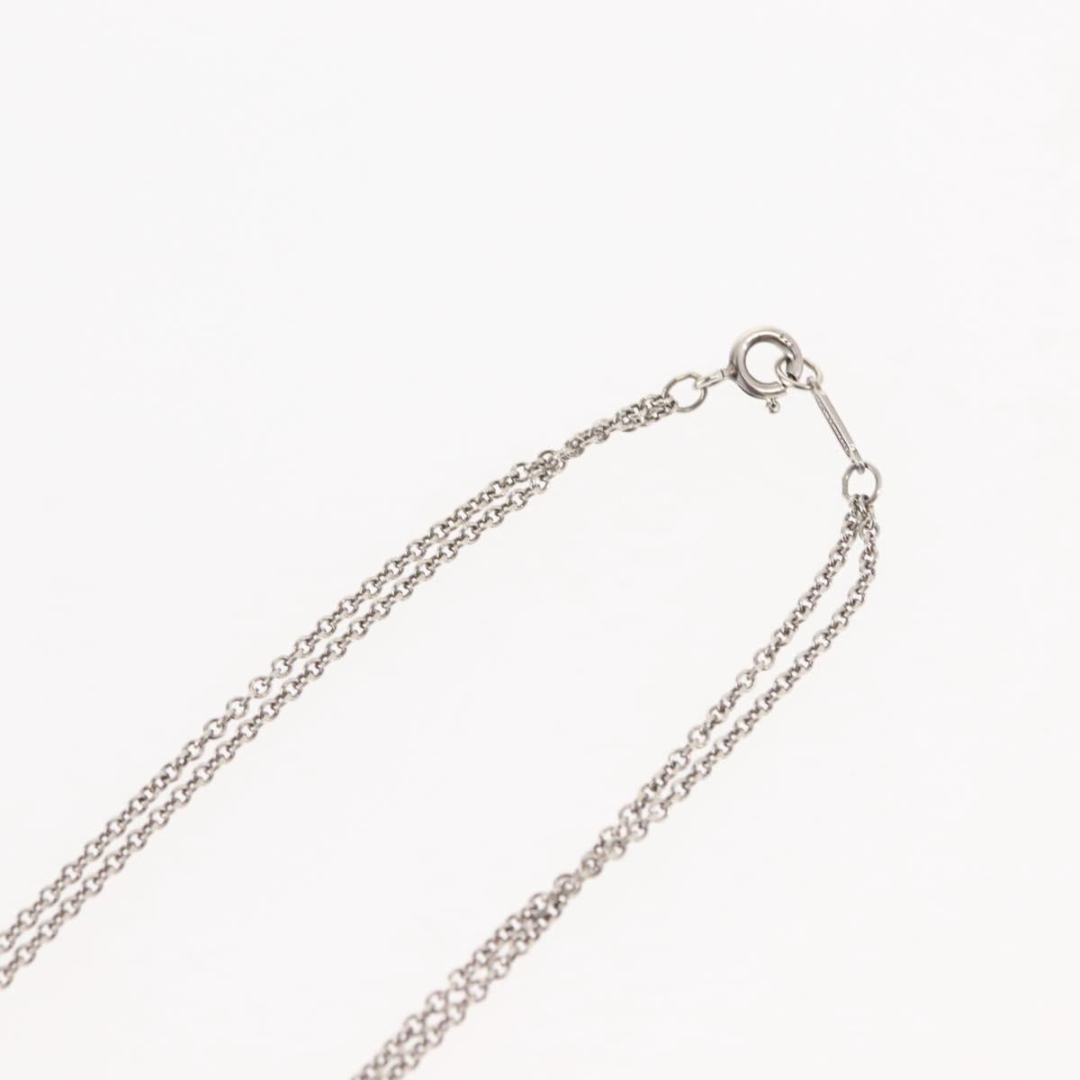 TIFFANY&Co. Infinity Necklace Ag925 Silver Auth SW1647