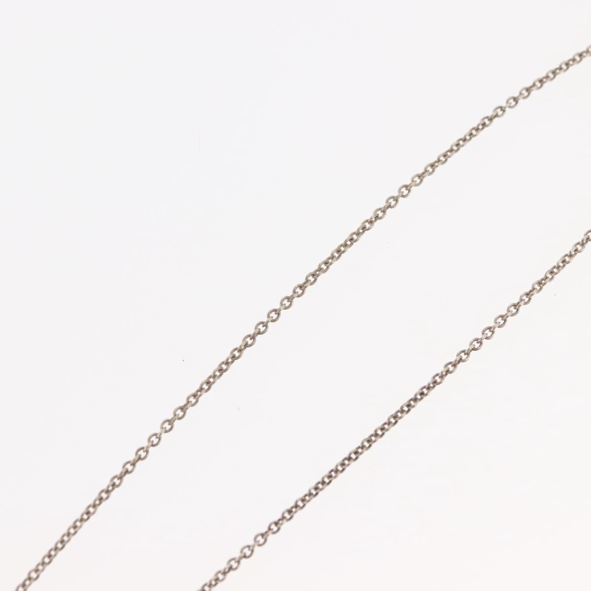 TIFFANY&Co. Atlas Cube Necklace Ag925 Silver Auth SW1649