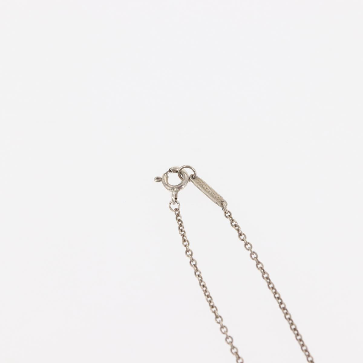 TIFFANY&Co. Atlas Cube Necklace Ag925 Silver Auth SW1649