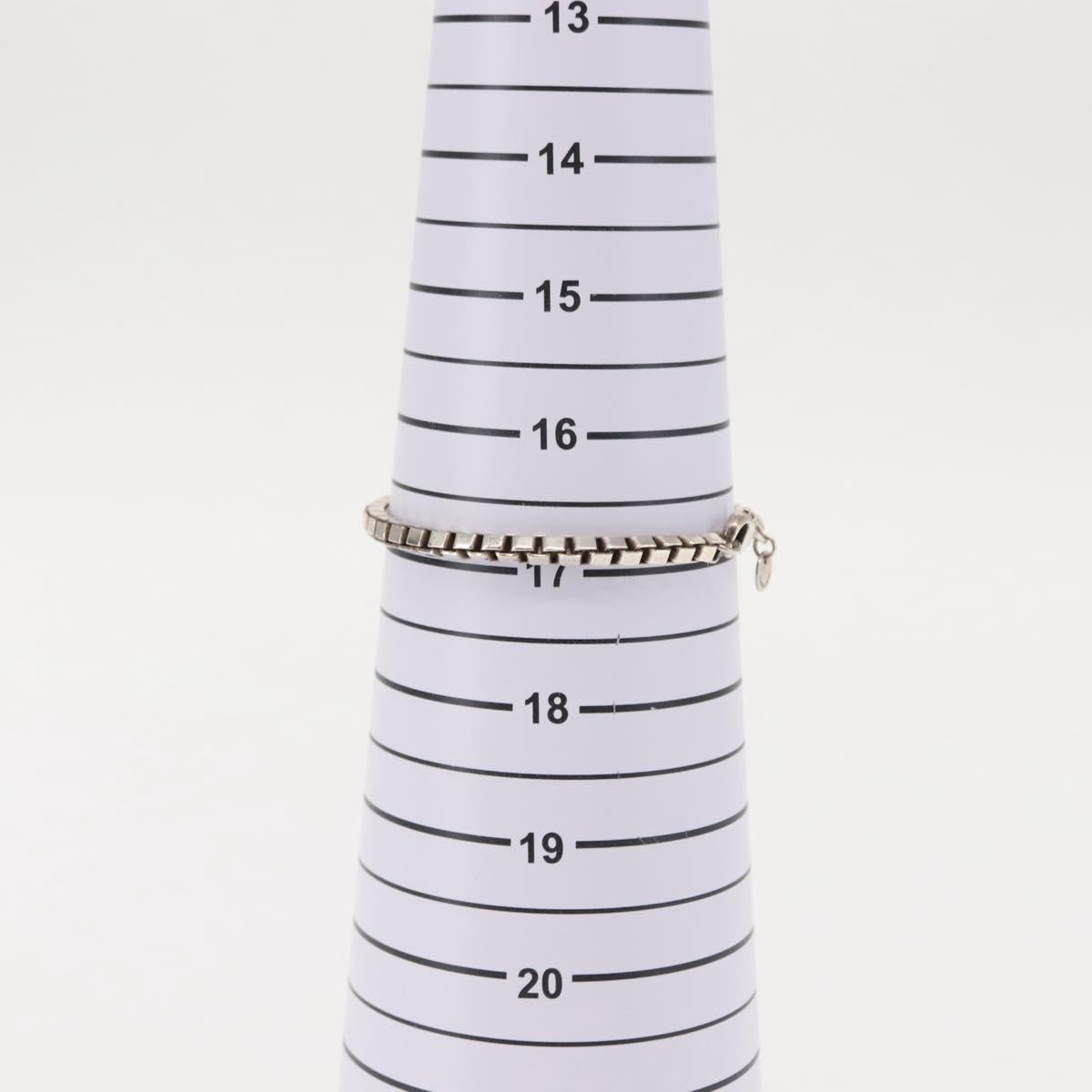 TIFFANY&Co. Venetian Bracelet Ag925 Silver Auth SW1654