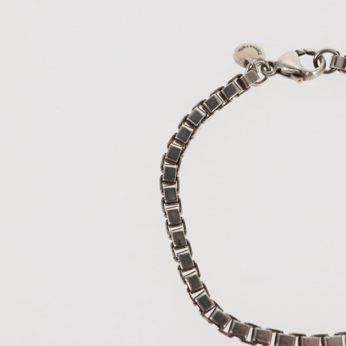 TIFFANY&Co. Venetian Bracelet Ag925 Silver Auth SW1654