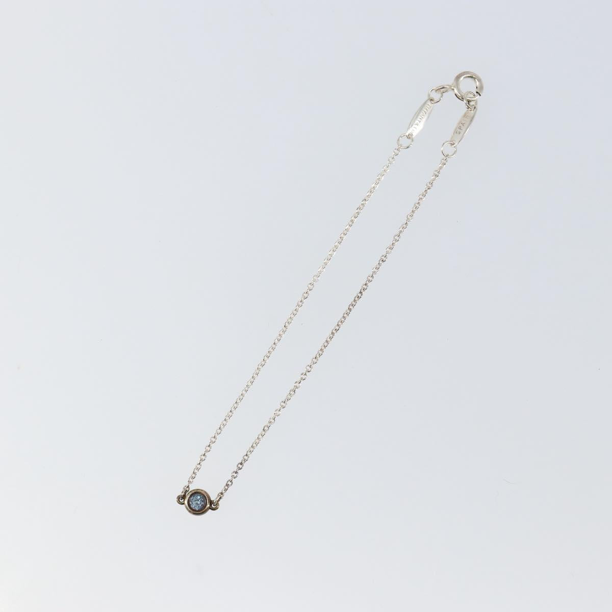 TIFFANY&Co. Bayerzad Bracelet Ag925 Silver Auth SW1655