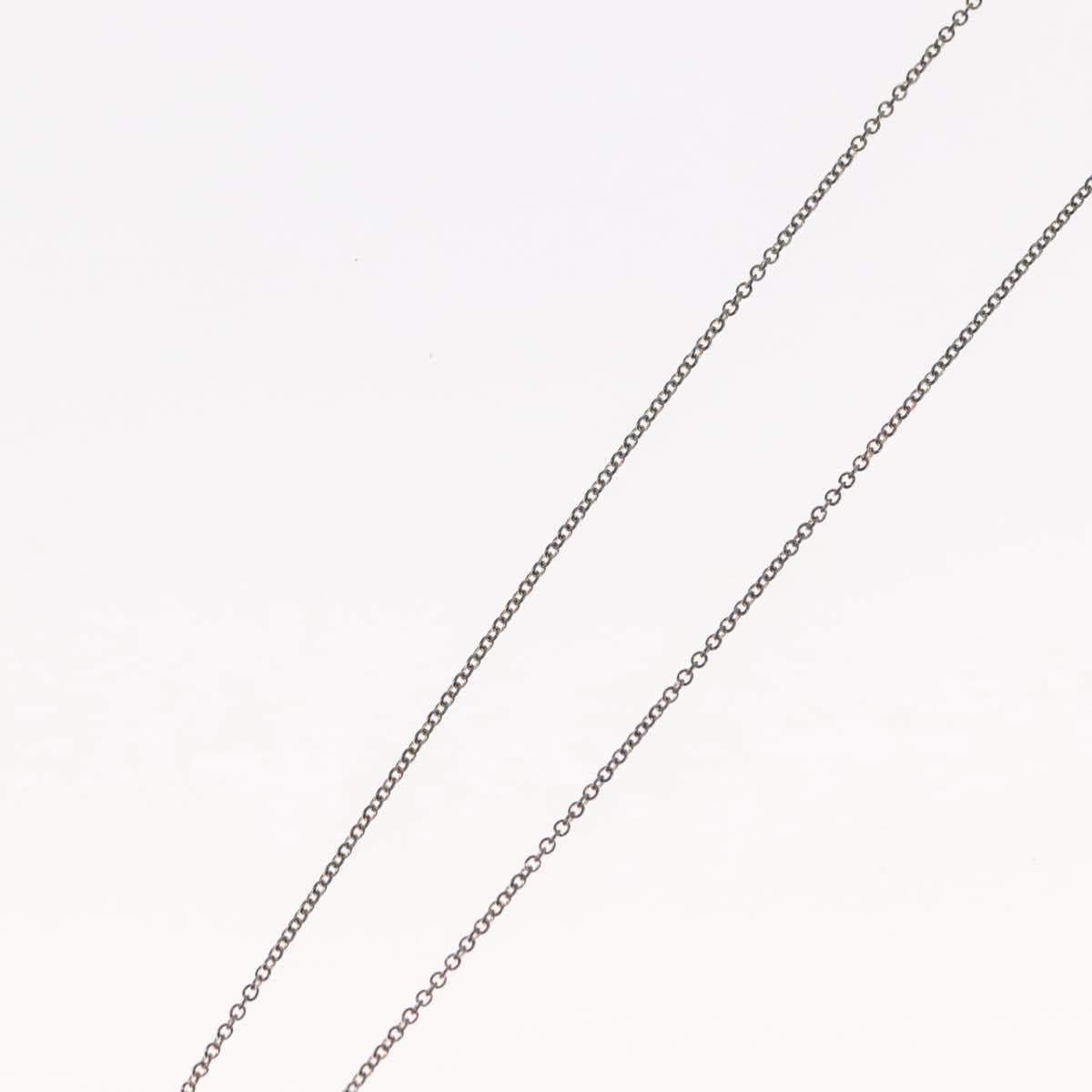 TIFFANY&Co. Atlas Cube Necklace Ag925 Silver Auth SW1660