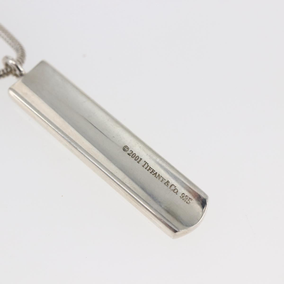 TIFFANY&Co. 1837 Bar Necklace Ag925 Silver Auth SW1661