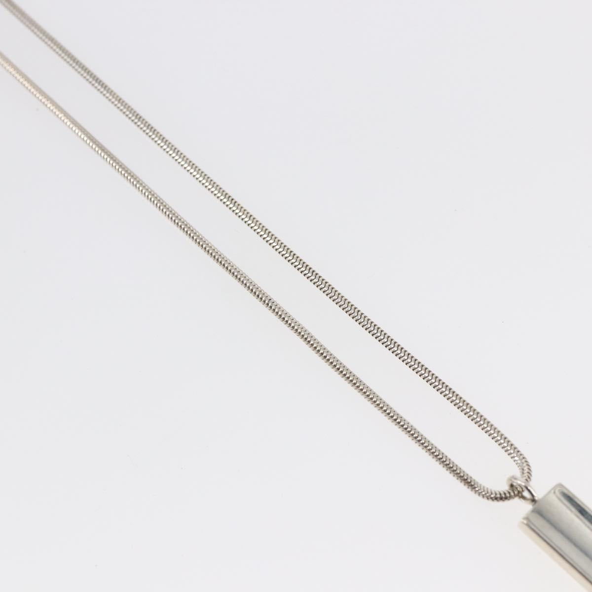 TIFFANY&Co. 1837 Bar Necklace Ag925 Silver Auth SW1661