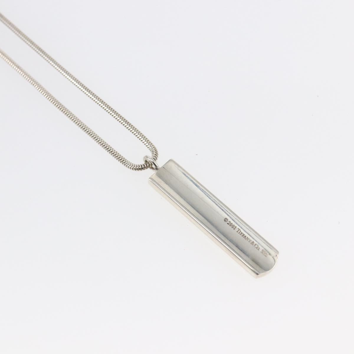 TIFFANY&Co. 1837 Bar Necklace Ag925 Silver Auth SW1661