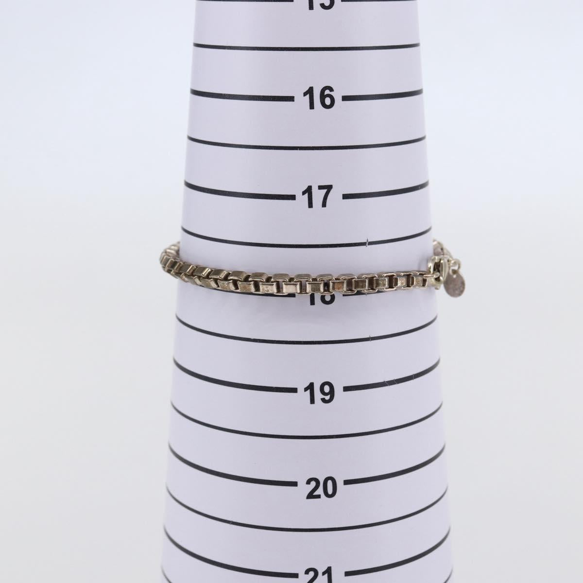 TIFFANY&Co. Venetian Bracelet Ag925 Silver Auth SW1663