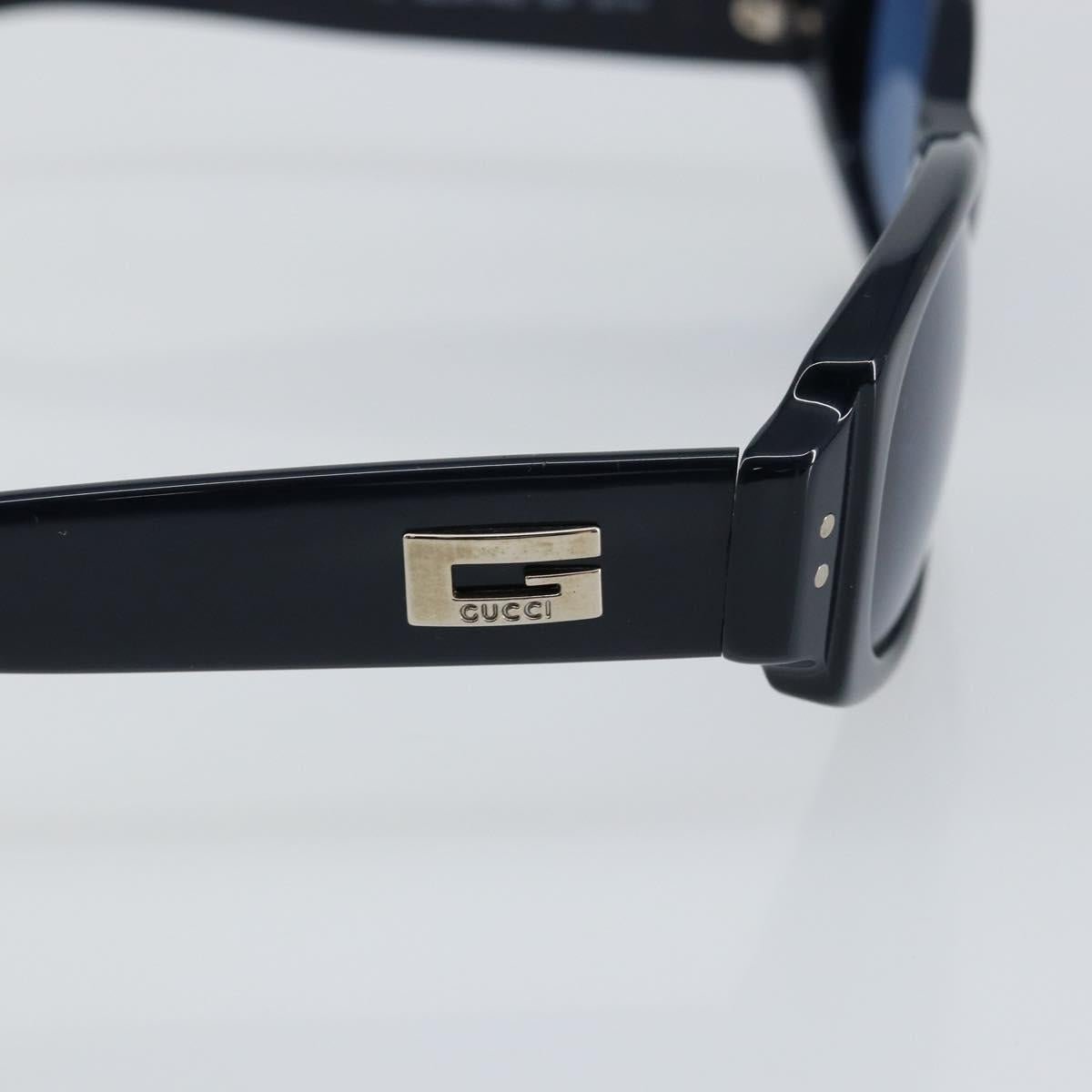 GUCCI Sunglasses Plastic Navy Auth SW1665