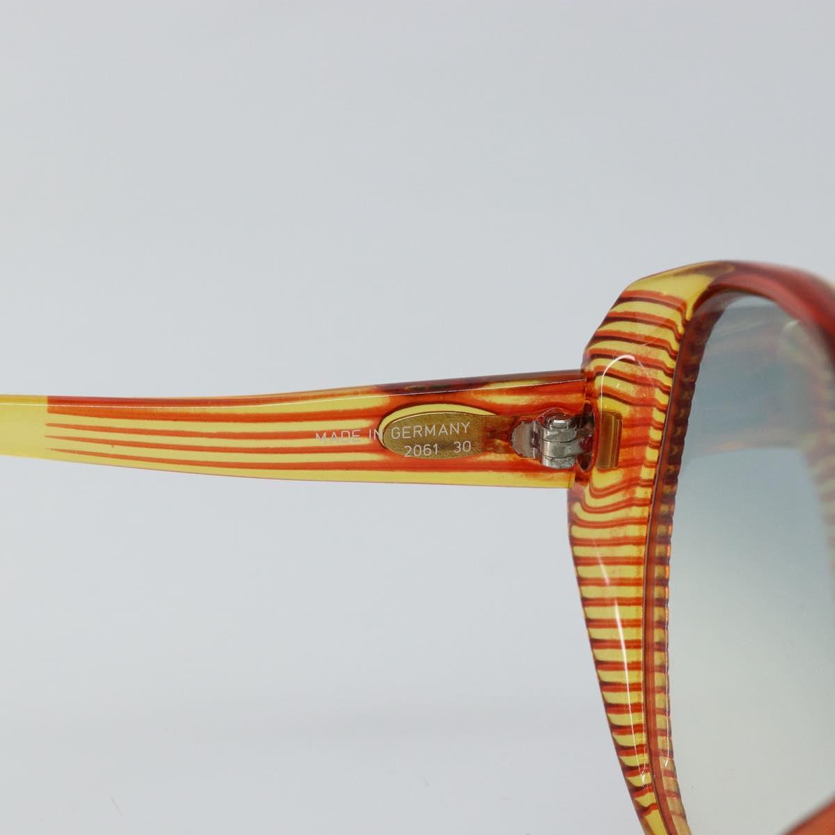 Christian Dior Sunglasses Plastic Orange Auth SW1667