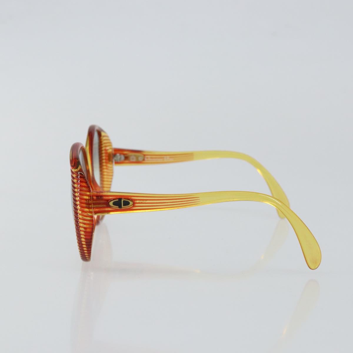 Christian Dior Sunglasses Plastic Orange Auth SW1667