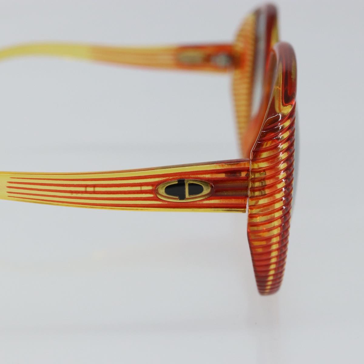 Christian Dior Sunglasses Plastic Orange Auth SW1667